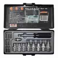 جعبه بکس فورس 20 پارچه ترکیبی ستاره ای مدل 4211