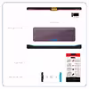 برچسب پوششی ماهوت مدل Purple-Leather مناسب برای تبلت مایکروسافت Surface Pro 3 2014