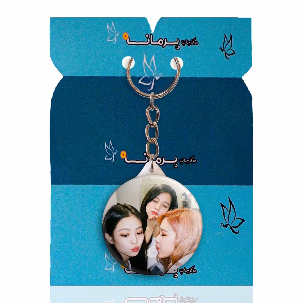 جاکلیدی پرمانه طرح black pink کد pmy18028