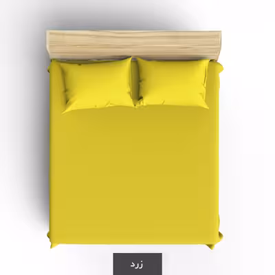 سرویس ملحفه خانه سفید مدل میکرو کد 160 دو نفره سه تکه