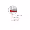 زودپز پارس استیل مدل کف سه لایه گنجایش  4.5 ليتر