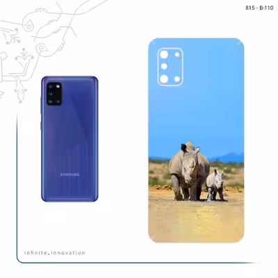 برچسب پوششی ماهوت مدل Rhino مناسب برای گوشی موبایل سامسونگ Galaxy A31