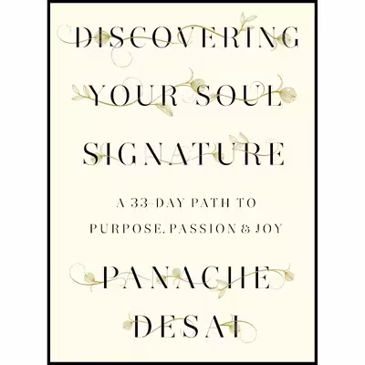 کتاب Discovering Your Soul Signature اثر Panache Desai انتشارات Random House