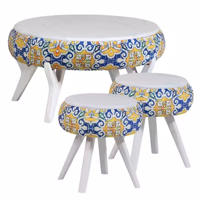 میز پذیرایی مدل AK-73 مجموعه 3 عددی