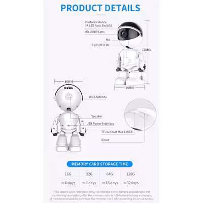 دوربین مدار بسته تحت شبکه مدل WF360