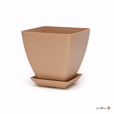 گلدان مدل پلاستیکی مربع کد 010