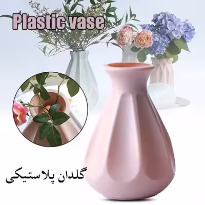 گلدان دکوری مدل چشمه لوتوس A01