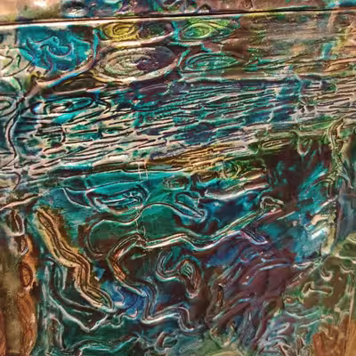 تابلو برجسته طرح جنگل مجموعه 6 عددی