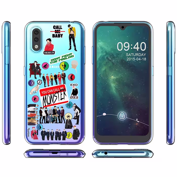کاور طرح EXO مناسب برای گوشی موبایل سامسونگ Galaxy A01 