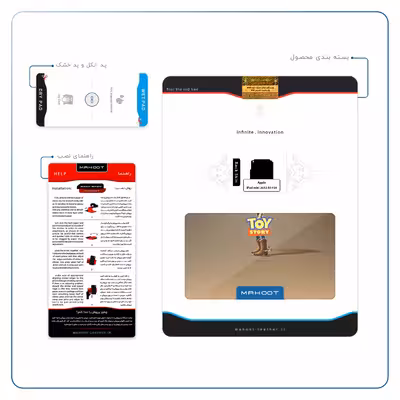 برچسب پوششی ماهوت مدل Toy Story مناسب برای تبلت اپل iPad mini 2012 A1432