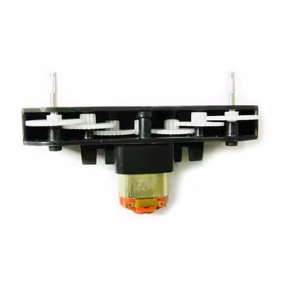 موتور گیربکس چرخدار مدل دو محوره موتور دار