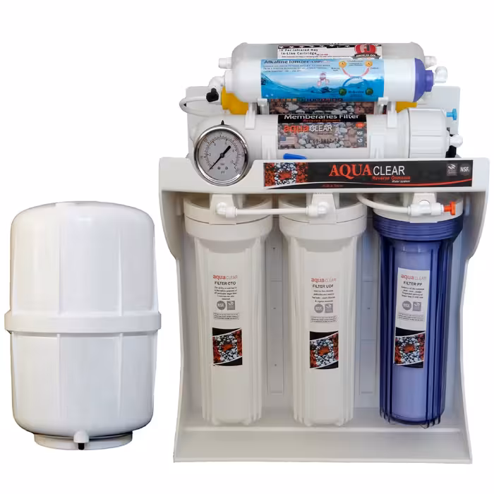 دستگاه تصفیه کننده آب آکوآ کلیر مدل AQ-CF2040 به همراه فیلتر مجموعه 3 عددی