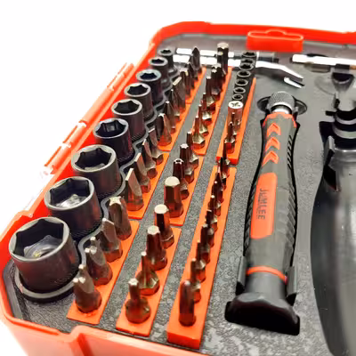 پیچ گوشتی جاملی مدل 1803 مجموعه 66 عددی