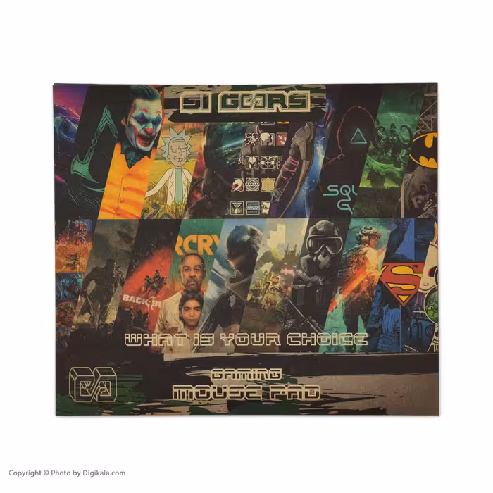 ماوس پد مخصوص بازی اس ای گییرز مدل Assassins Creed