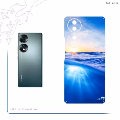 برچسب پوششی ماهوت مدل Ocean مناسب برای گوشی موبایل آنر 70