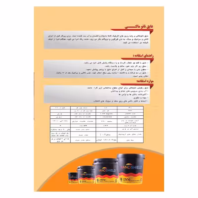 عایق رطوبتی نانوشیلد مدل نانومالتی کد NSNM-10 وزن 10 کیلوگرم