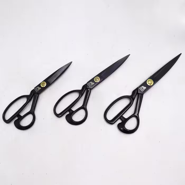 قیچی خیاطی مدل گوریلا کد YP-YL-8-9-10INCH مجموعه 3 عددی
