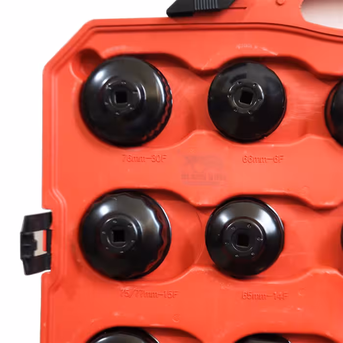 آچار فیلتر روغن مدل بلک بول کد YP-KASEI-030 مجموعه 30 عددی