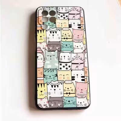 کاور طرح گربه مدل CATS022 مناسب برای گوشی موبایل سامسونگ Galaxy A22 4G