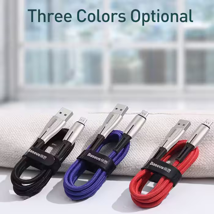 کابل تبدیل USB به MicroUSB باسئوس مدل WDBSRD-M01 طول 2 متر