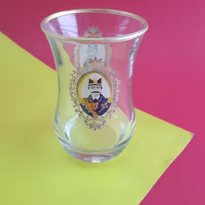 استکان مدل  شاه عباسی بسته 6 عددی