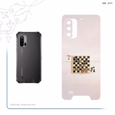 برچسب پوششی ماهوت مدل Chess مناسب برای گوشی موبایل یولفون Armor 7