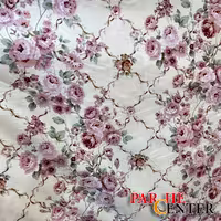 پارچه ملحفه ای ترک مدل گلدار کد009