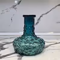 شیشه قلیان کرنو آیس دهنه کوتاه