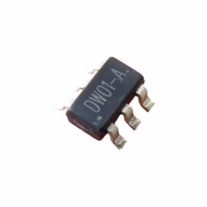 آی سی DW01 تراشه محافظ باتری پکیج SOT-23-6 اورجینال