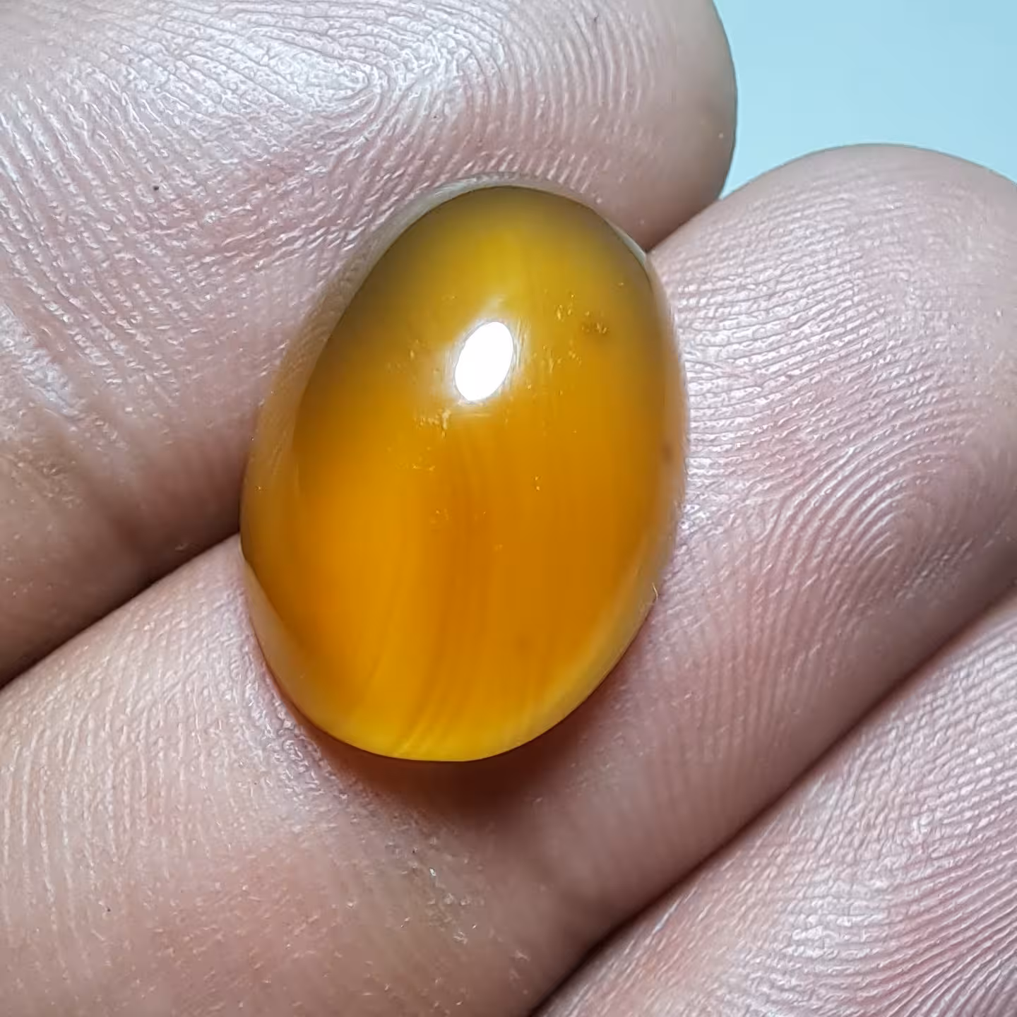 عقیق زرد عسلی