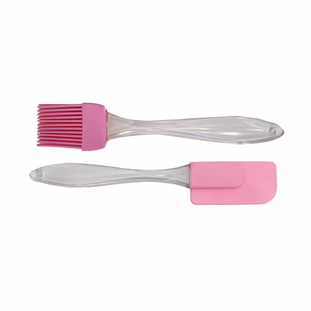 ست قلم موی و لیسک سیلیکونی سایز کوچک