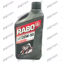روغن موتور سیکلت رابو مدلSAE  20W-50  SL  حجم 1 لیتری