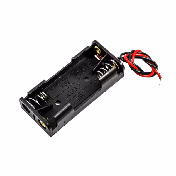 جا باتری نیم قلمی مدل 2C-AAA