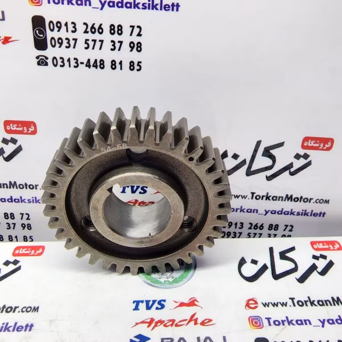 دنده سر میلنگ به دیسک کلاچ موتور بنلی 300 اصلی