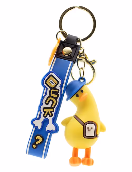 جاکلیدی سیلیکونی فانتزی طرح اردک پستچی