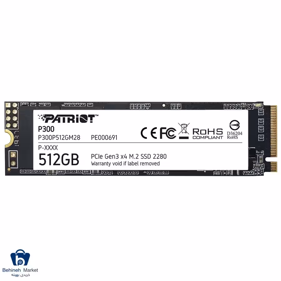اس اس دی اینترنال پاتریوت مدل P300 ظرفیت 512 گیگابایت