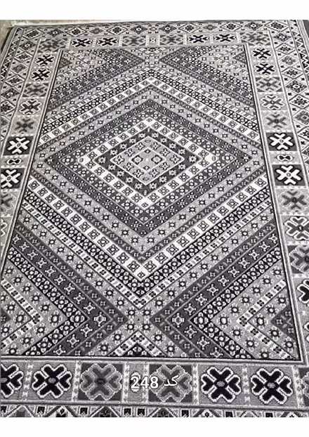 گلیم ماشینی 400 شانه آکرلیک کاشان(امکان پرداخت قسطی)-کد 248