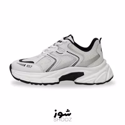 کتانی زنانه مدل بالنسیاگا رنگ سفید مشکی