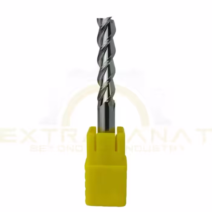 فرز انگشتی تمام الماس آلمینیوم سر تخت سه پر بلند 8 طول 75 MTS