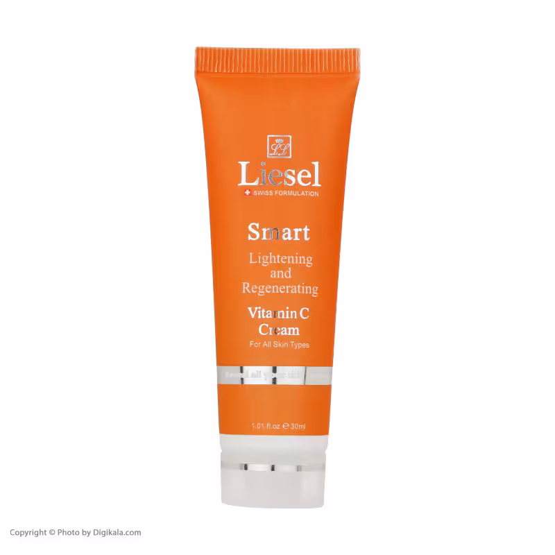 کرم روشن و احیا کننده لایسل مدل اسمارت ویتامین سی Smart Vitamin C حجم 30 میلی لیتر | Liesel Smart Lightening and Regenerating Vitamin C Cream 30 ml