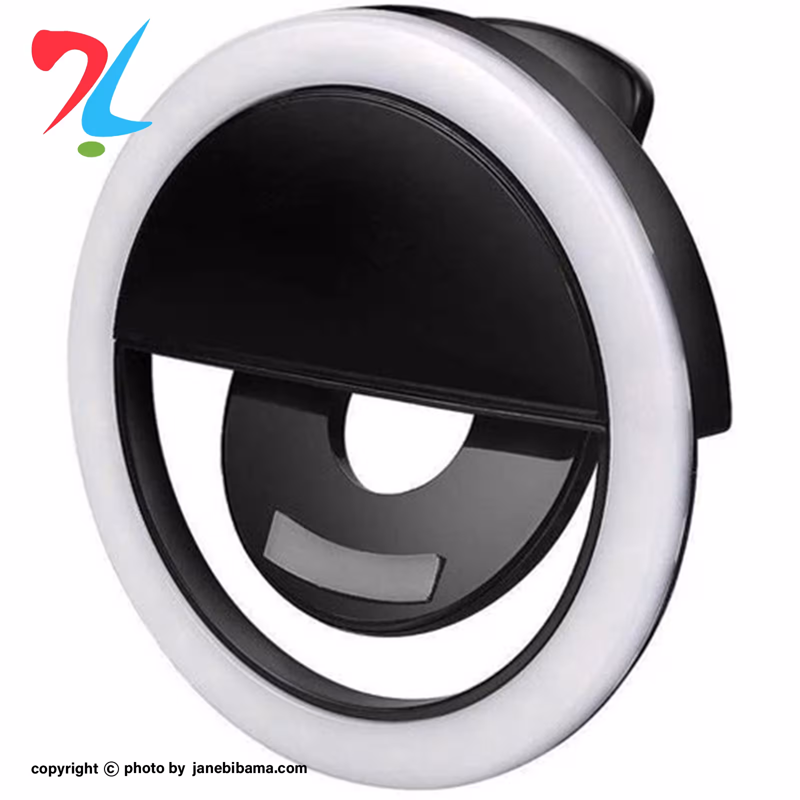 رینگ لایت سلفی موبایل -مشکی