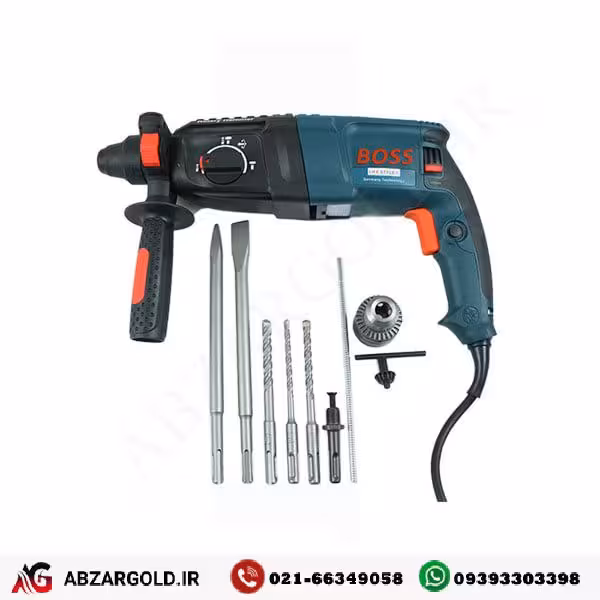 دریل بتن کن 26 میلیمتر باس مدل 26SRE