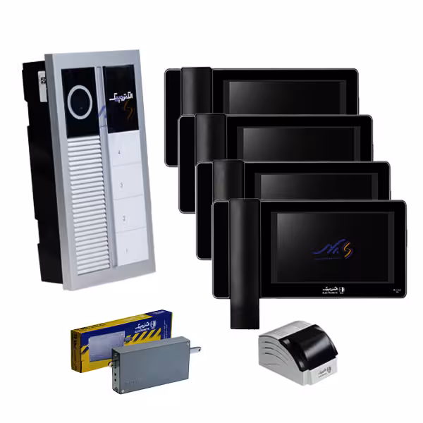 پکیج کامل آیفون تصویری 4 واحدی
