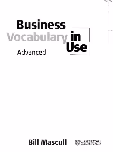 خرید و دانلود نسخه کامل کتاب Business Vocabulary in Use Advanced