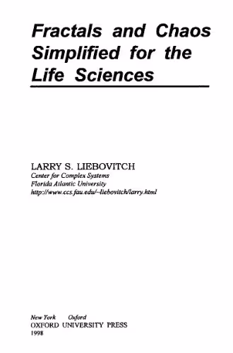 خرید و دانلود نسخه کامل کتاب Fractals and Chaos Simplified for the Life Sciences