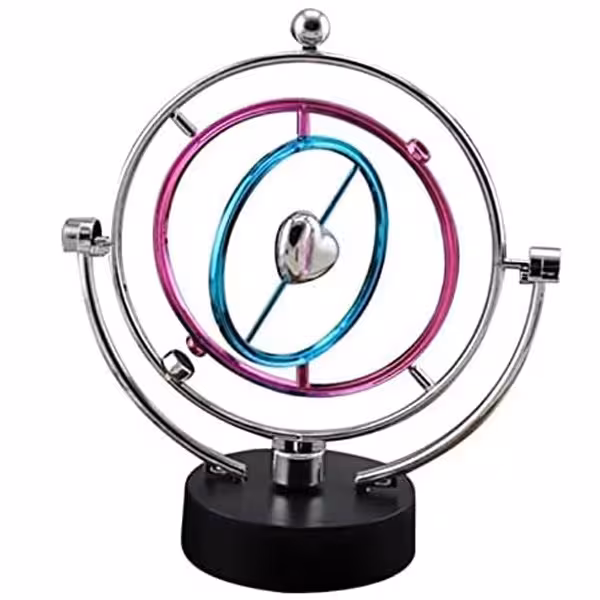 آونگ تزیینی مدل مداری چرخش خودکار طرح Heart