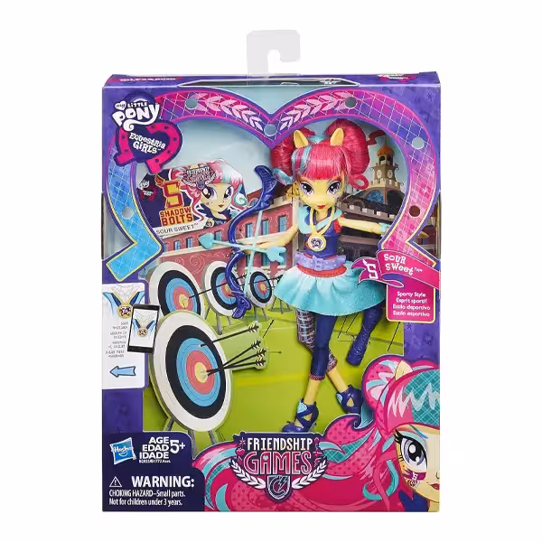 عروسک 23 سانتی Sour Sweet اکوستریا Hasbro