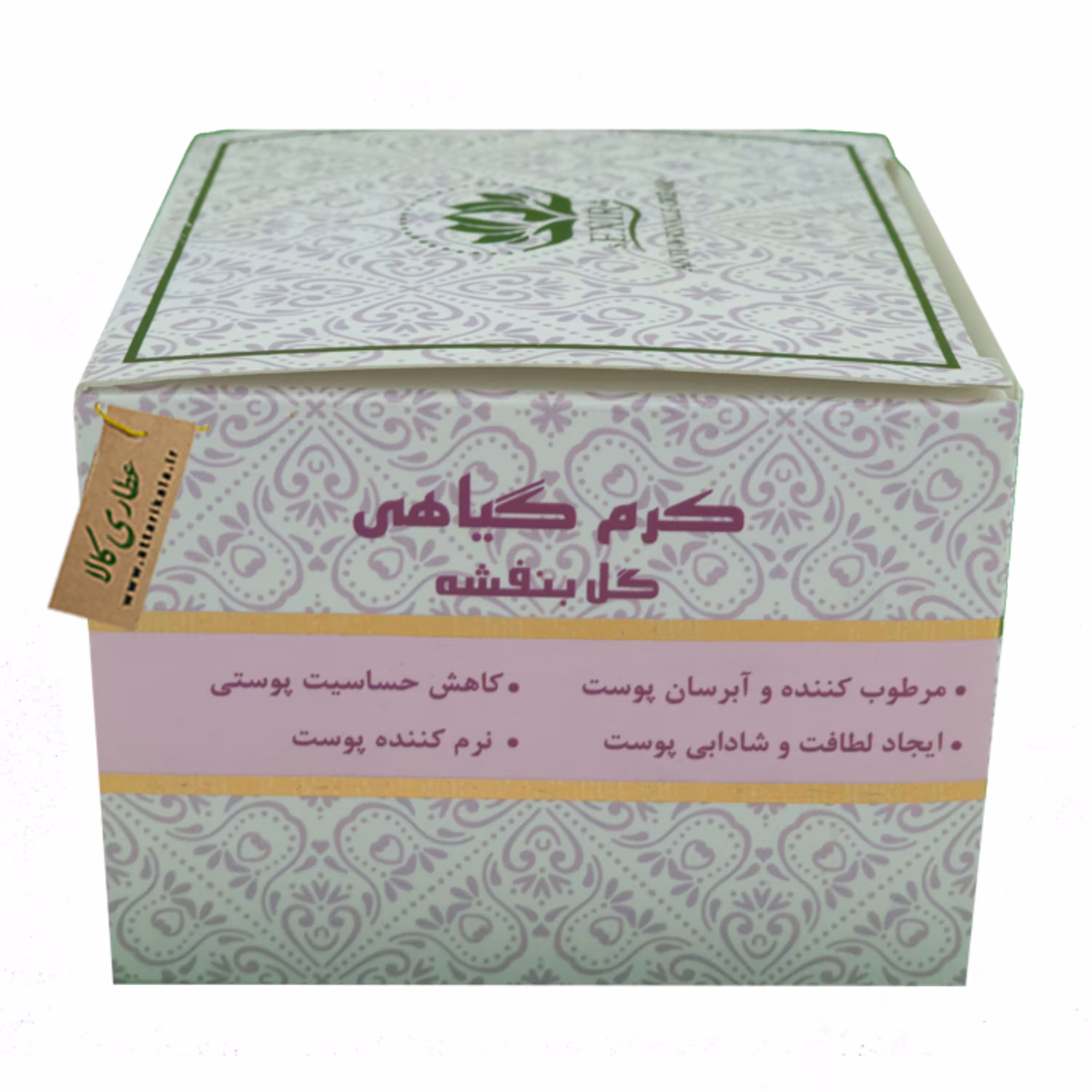 کرم گل بنفشه به سفارش موسسه تحقیقات حجامت ایران (حکیم خیر اندیش )