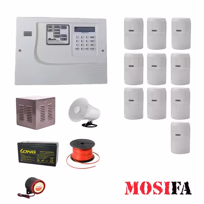 پکیج دزدگیر اماکن مارین مدل MT10