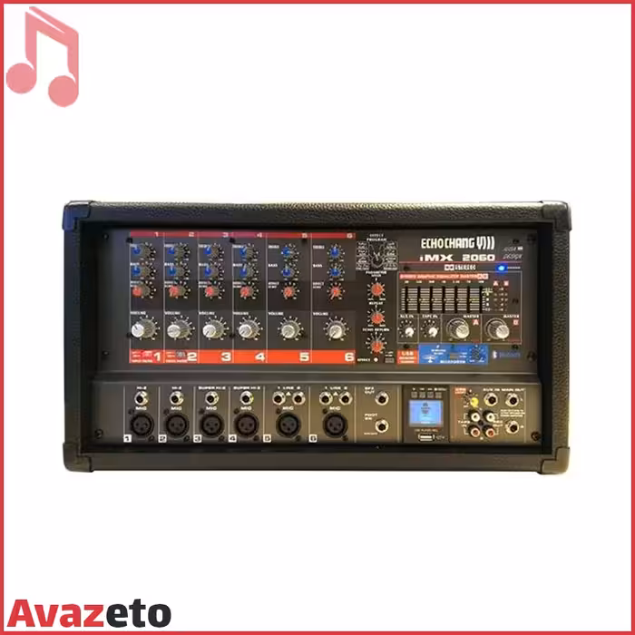 پاور میکسر اکوچنگ IMX2060 TUBE HYBRID